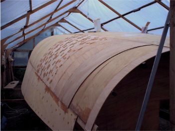 Didi 38 radius chine plywood boat plans for amateur builders